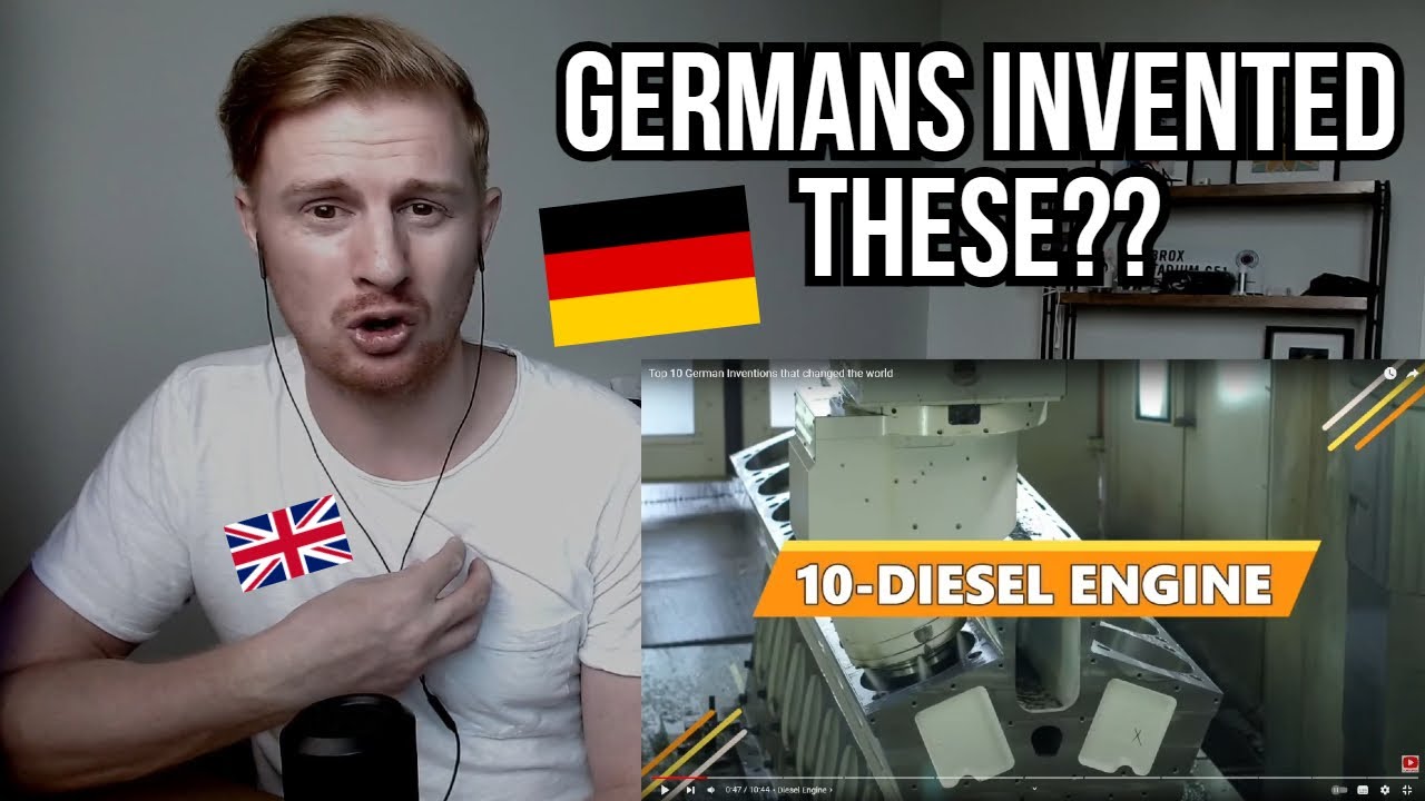 Top 10 German Inventions That Changed The World (BRITISH REACTION)