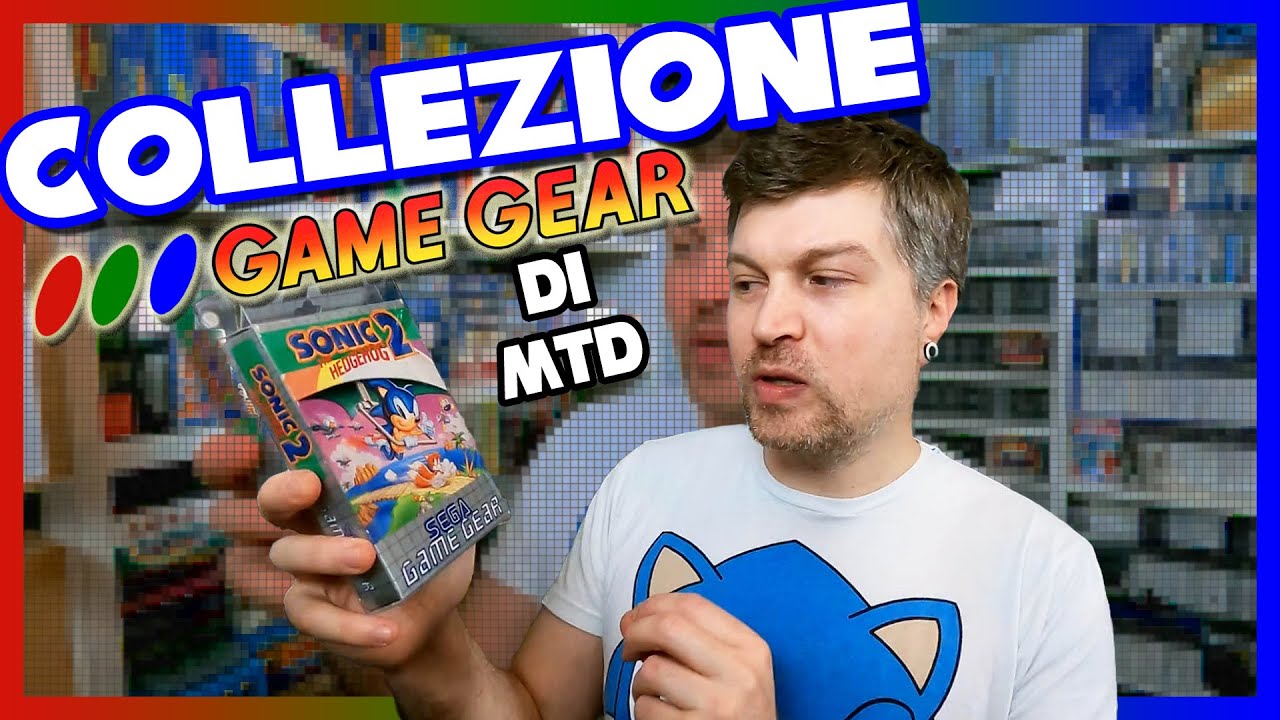 La mia Collezione Sega GAME GEAR - Il rivale del Nintendo Game Boy