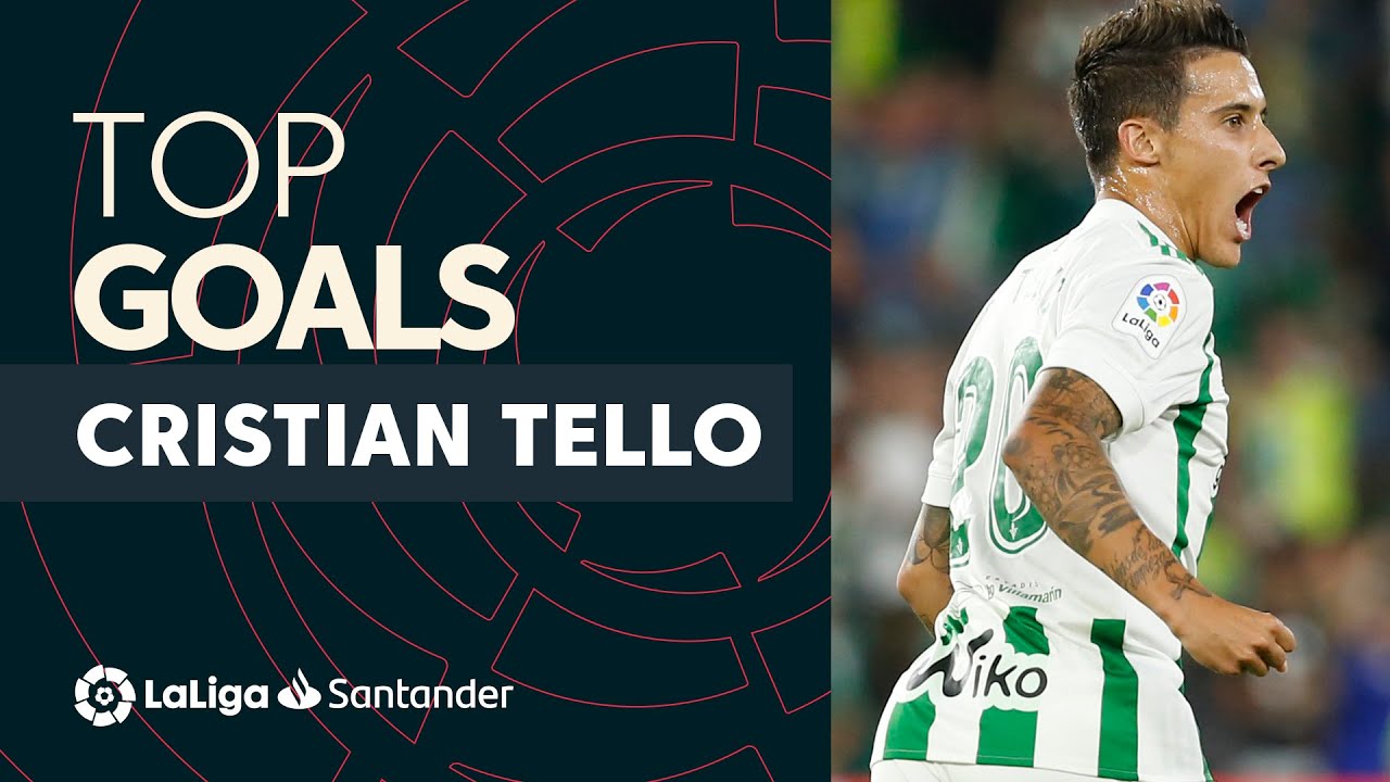 TOP GOLES Cristian Tello LaLiga Santander