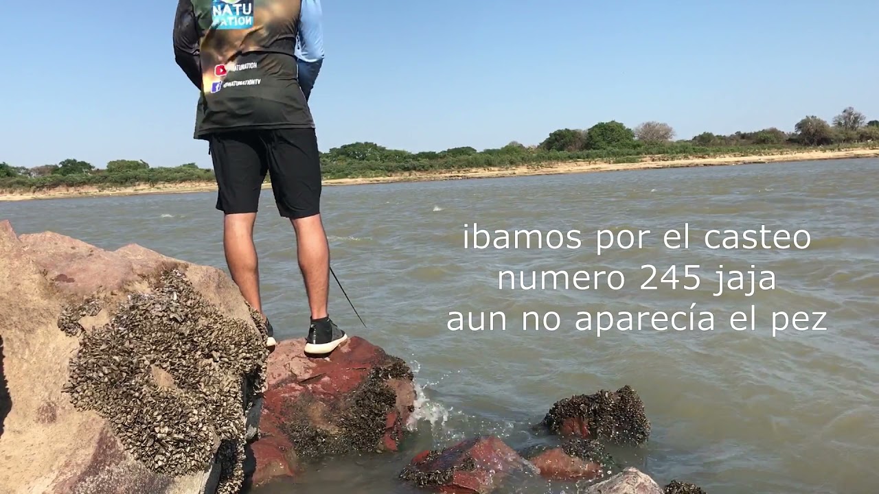 Pesca en el  Río paraguay