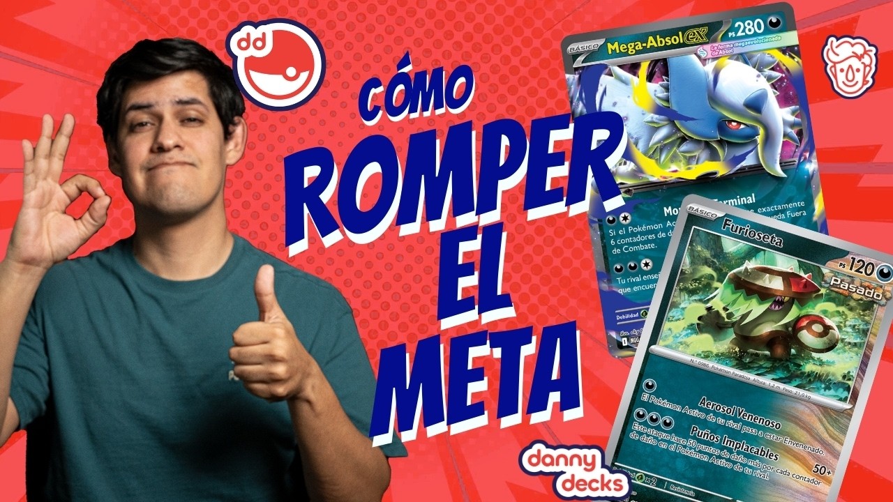 Así se juega el NUEVO Mega Absol EX con Furioseta | Pokémon TCG Español