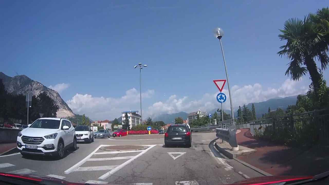 Driving from Stresa to Gravellona Toce | Lake Maggiore | Piemonte | Italy