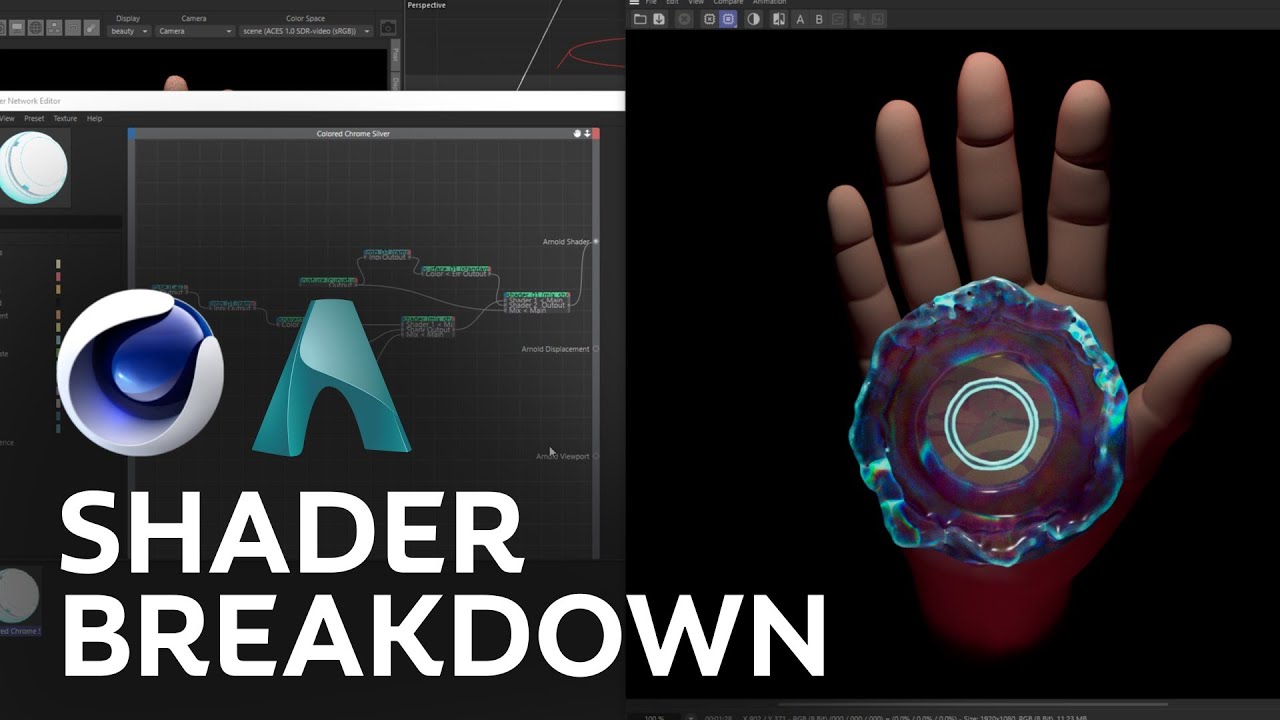 Create a Glowing, Translucent Shader, in Arnold and Cinema 4D!