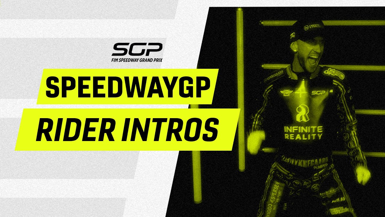 Rider Introductions 2023 🙌  | FIM Speedway Grand Prix