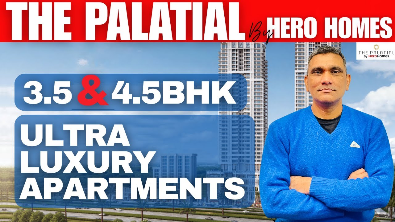 Inside Palatial Hero Homes | Ultra-Luxury 3 & 4 BHK Apartments on Dwarka Expressway