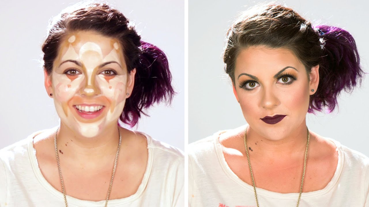 Women Are Transformed Through Makeup Contouring