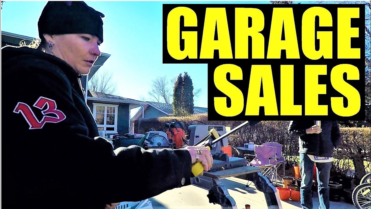 Ep105: Garage Sales STILL GOING Late in the Season!  COME WITH US & SEE WHAT WE GOT!!!