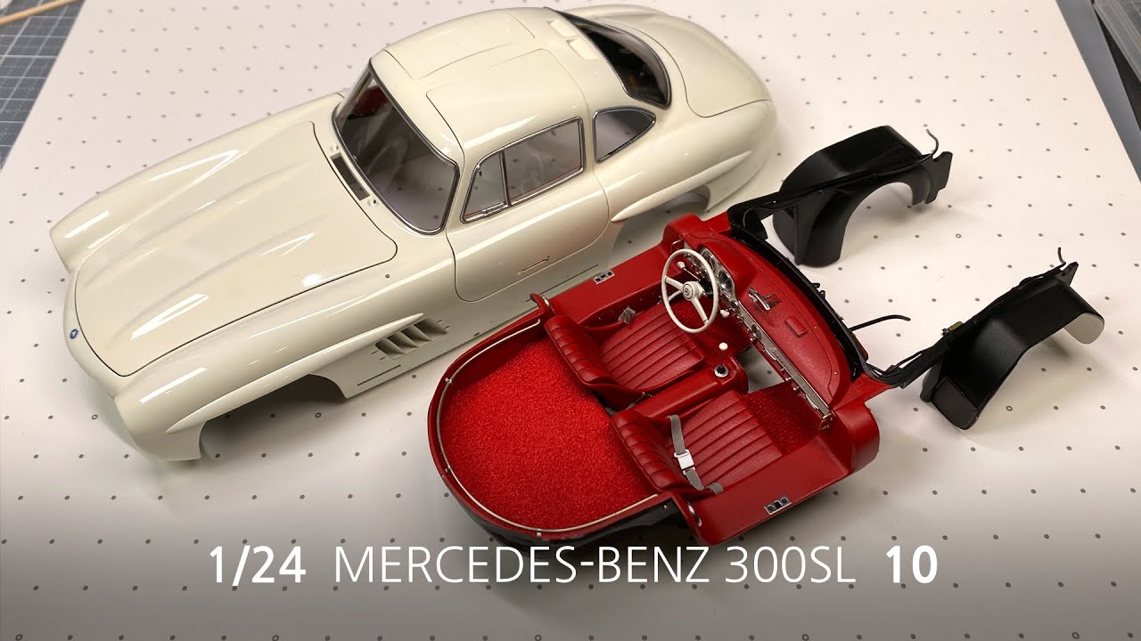 MERCEDES-BENZ 300SL 1/24 TAMIYA - part 10