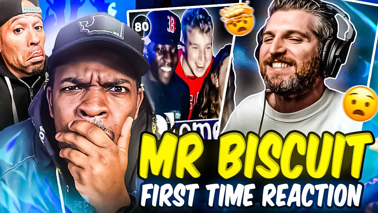 Mr Biscuit FIRST time hearing HARRY MACK! Omegle Bars 80 REACTION W/ Black Pegasus + BONUS