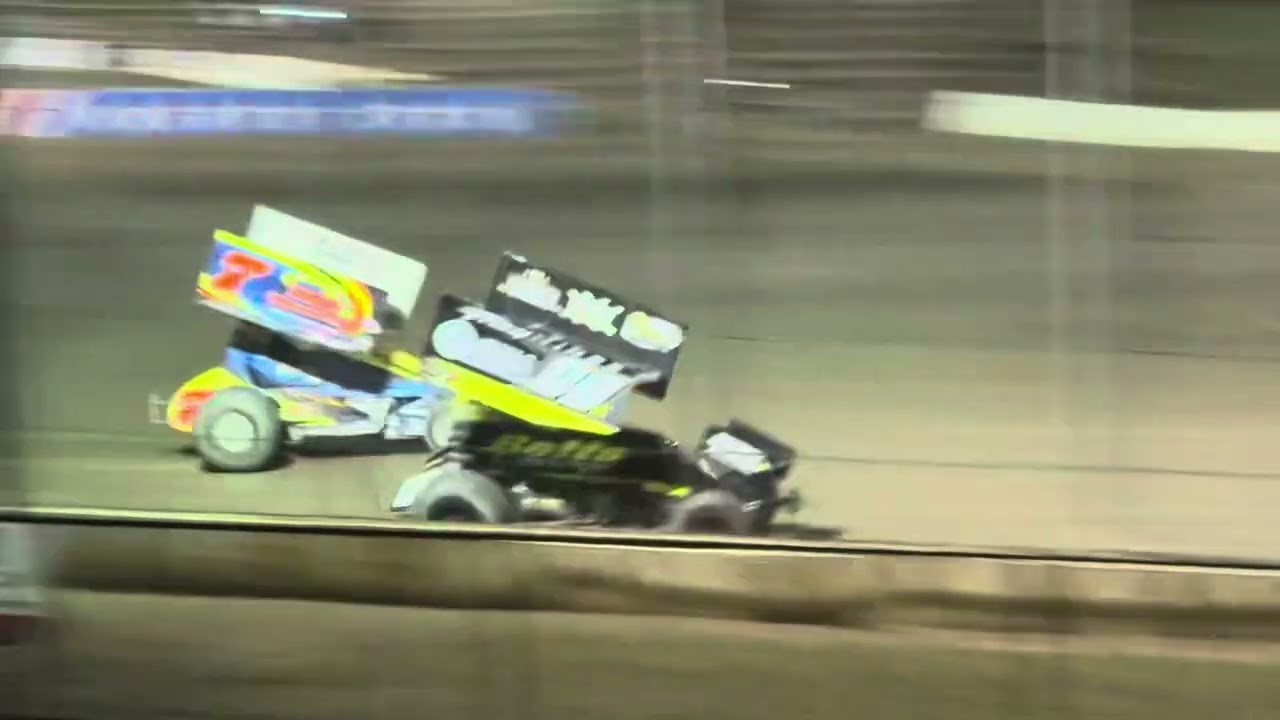 Bridgeport Speedway Heat Race 9/20/25 URC 360 Sprints. Mikey Steeze Smith in Bob Lilicks #7