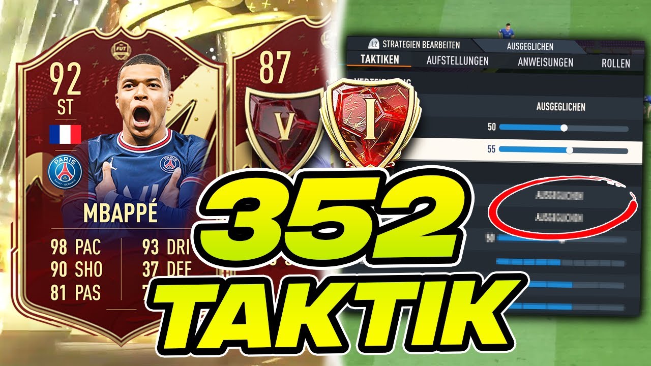 FIFA 23 Meta TAKTIK und Anweisungen für mehr Siege mit der 352 🦁