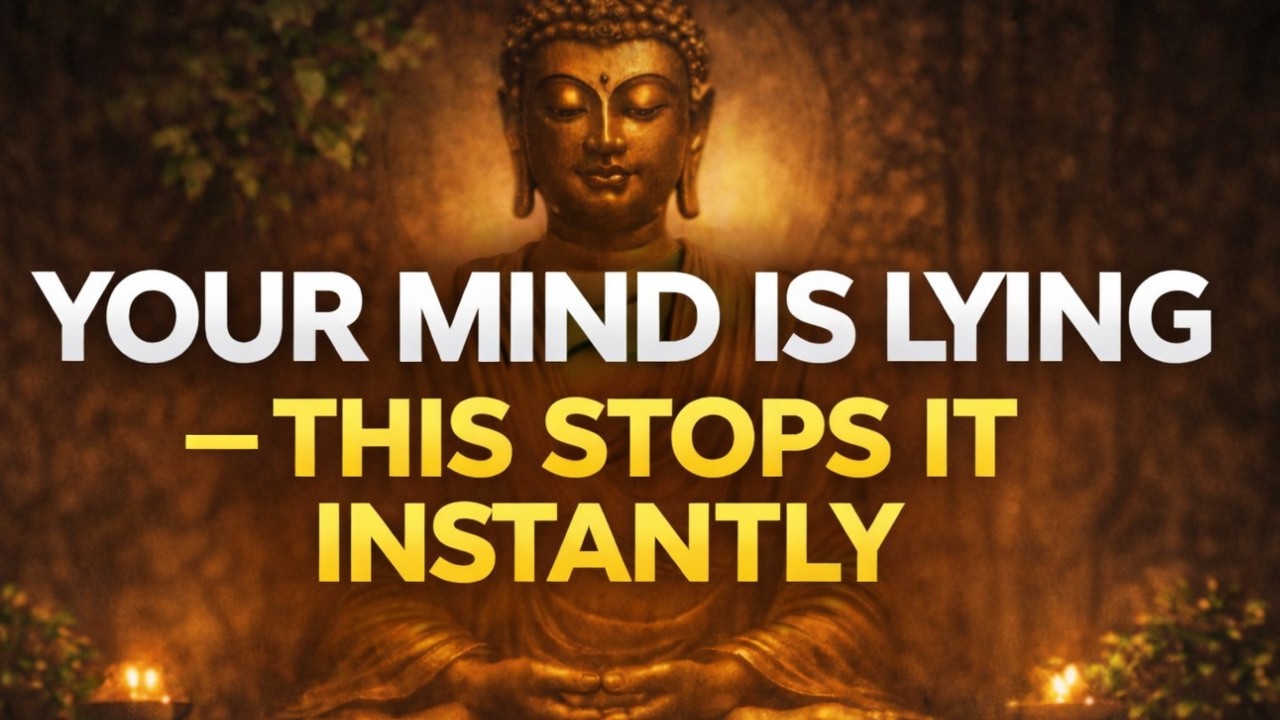 THE SECRET BEHIND YOUR MENTAL STORMS — AND HOW TO END THEM | Buddhist Wisdom