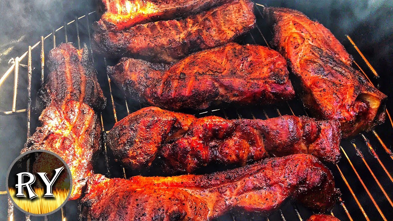 Country Style Ribs Smoked On The Pit Barrel Cooker
