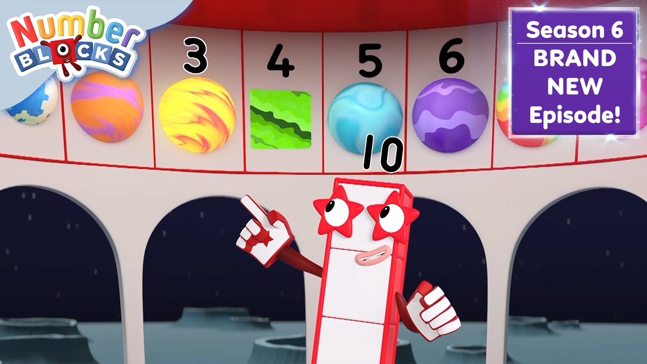 Rockets and Rekenreks | Series 6  | Learn to Count | @Numberblocks