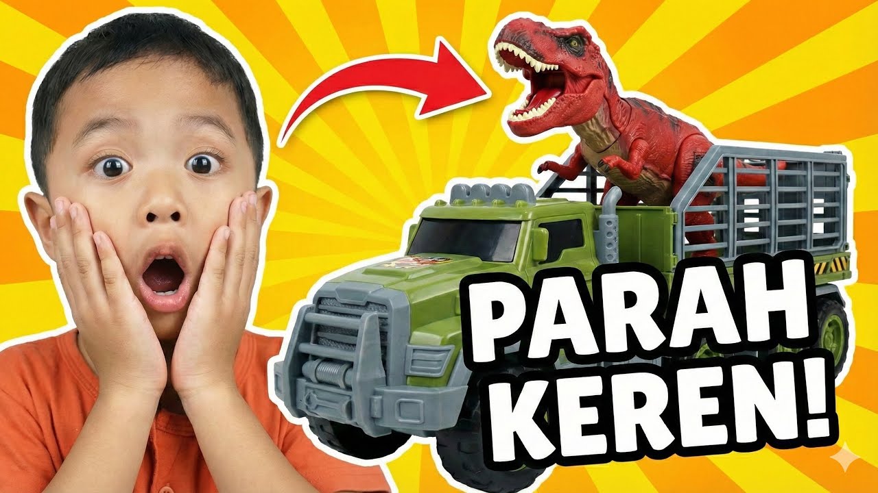 Review Truk Mainan Dinosaurus Terbaru 2026 🦖 🚛 | Mobil Mobilan Anak Terkeren