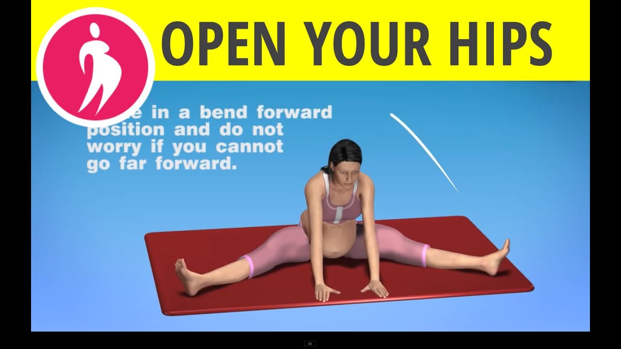 Pregnancy Stretch for Opening Hips and Pelvis