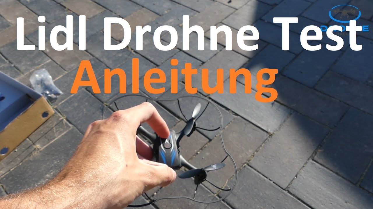 Lidl Drohne Test: Flugzeit, Reichweite, Crashtest, Anleitung (RC Stunt Drohne)