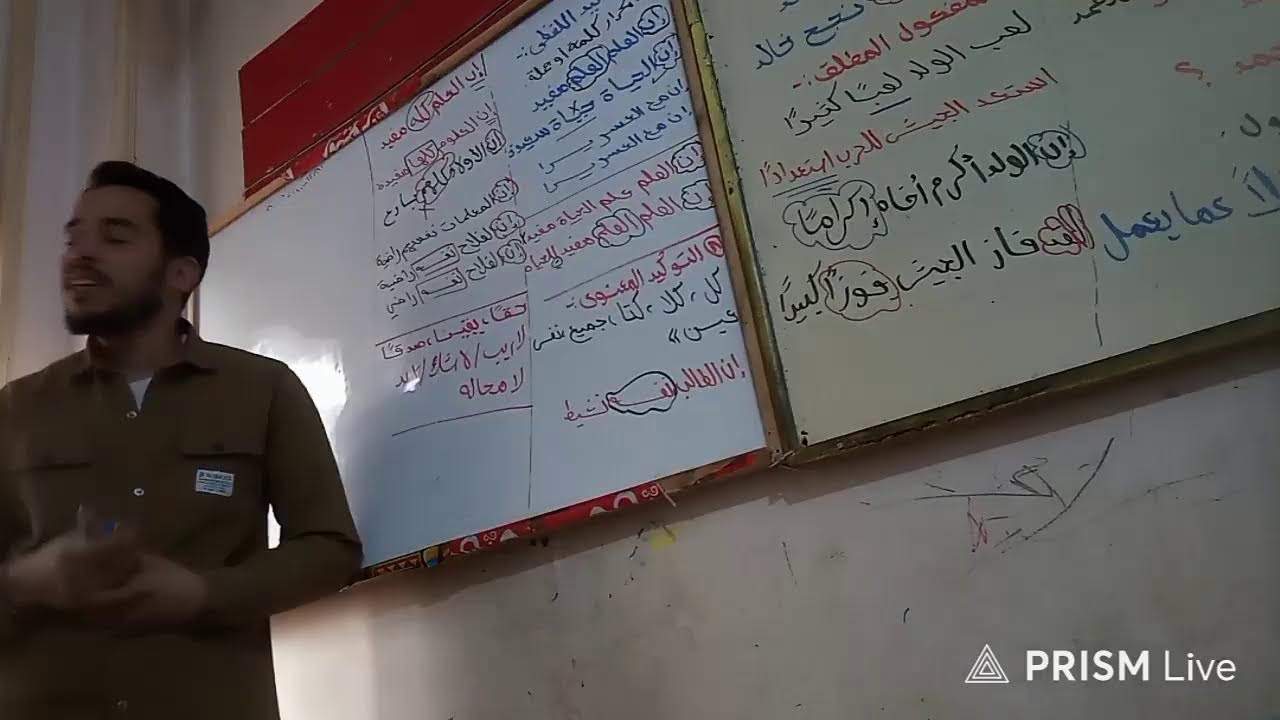 أسلوب التوكيد للصف الاول الإعدادي