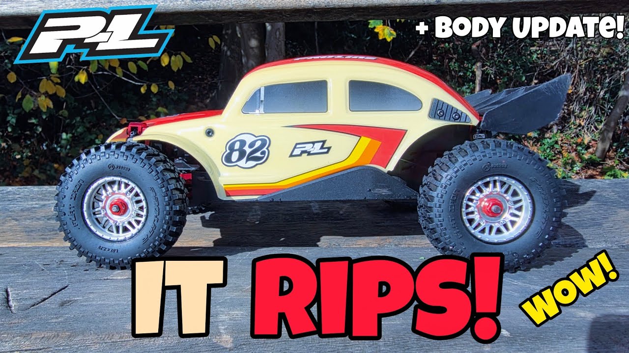 ⚡WOW⚡Baja Bug Grom - FIRST BASH! #Arrma #Proline #Grom #RCReset