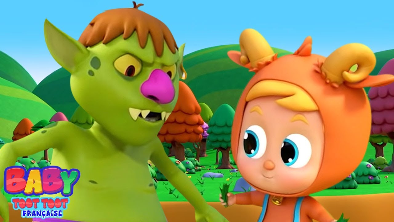 Trois Boucs Bourrus + Histoire pour Enfants et Pr&eacute;scolaires Vid&eacute;os