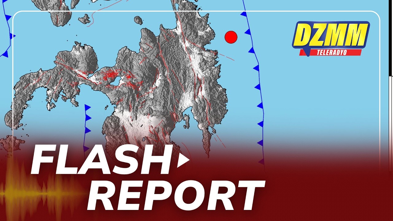 Magnitude 5.0 quake jolts waters off Marihatag, Surigao del Norte | DZMM Teleradyo (12 March 2026)