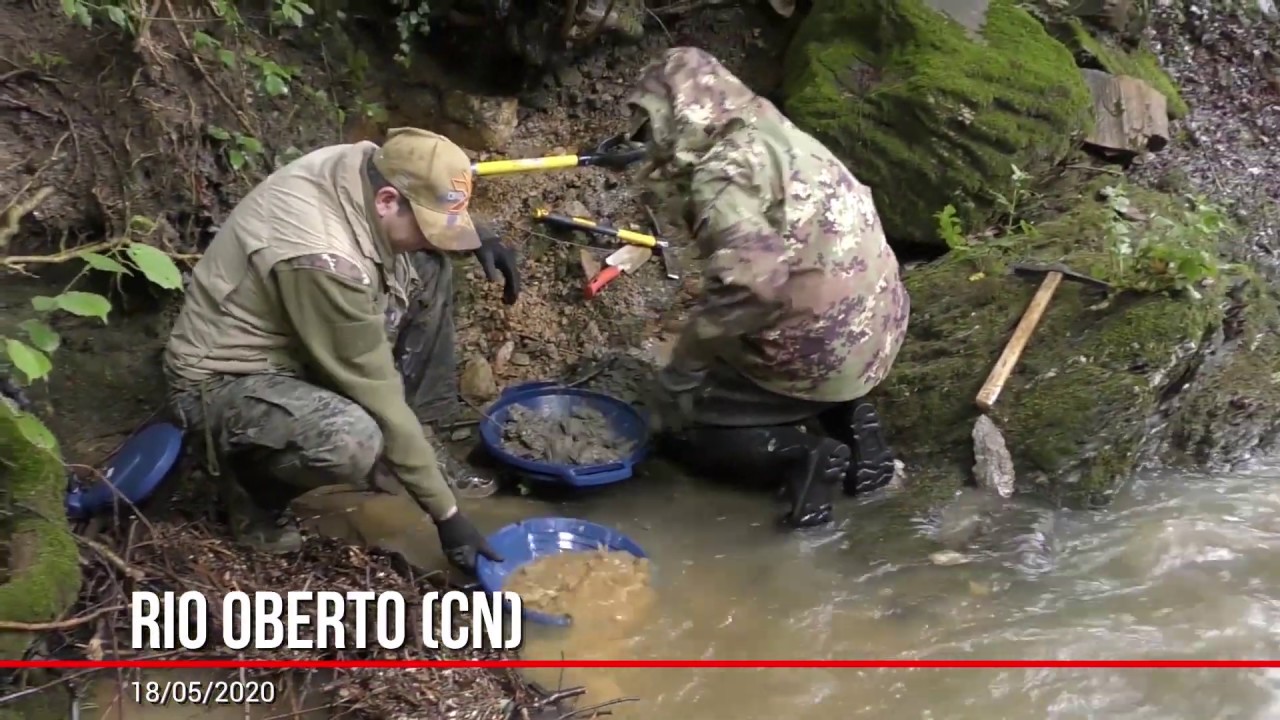 Rio Oberto - Dove cercare ORO su Torrenti PARTICOLARI come questo!
