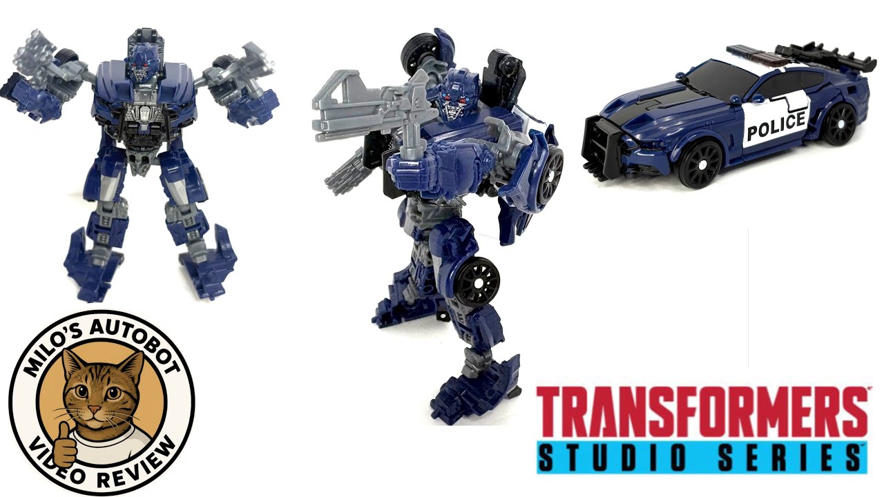 KEEP CALM AND HAIL MEGATRON!🚨🔥The transformers studio series TLK Barricade!