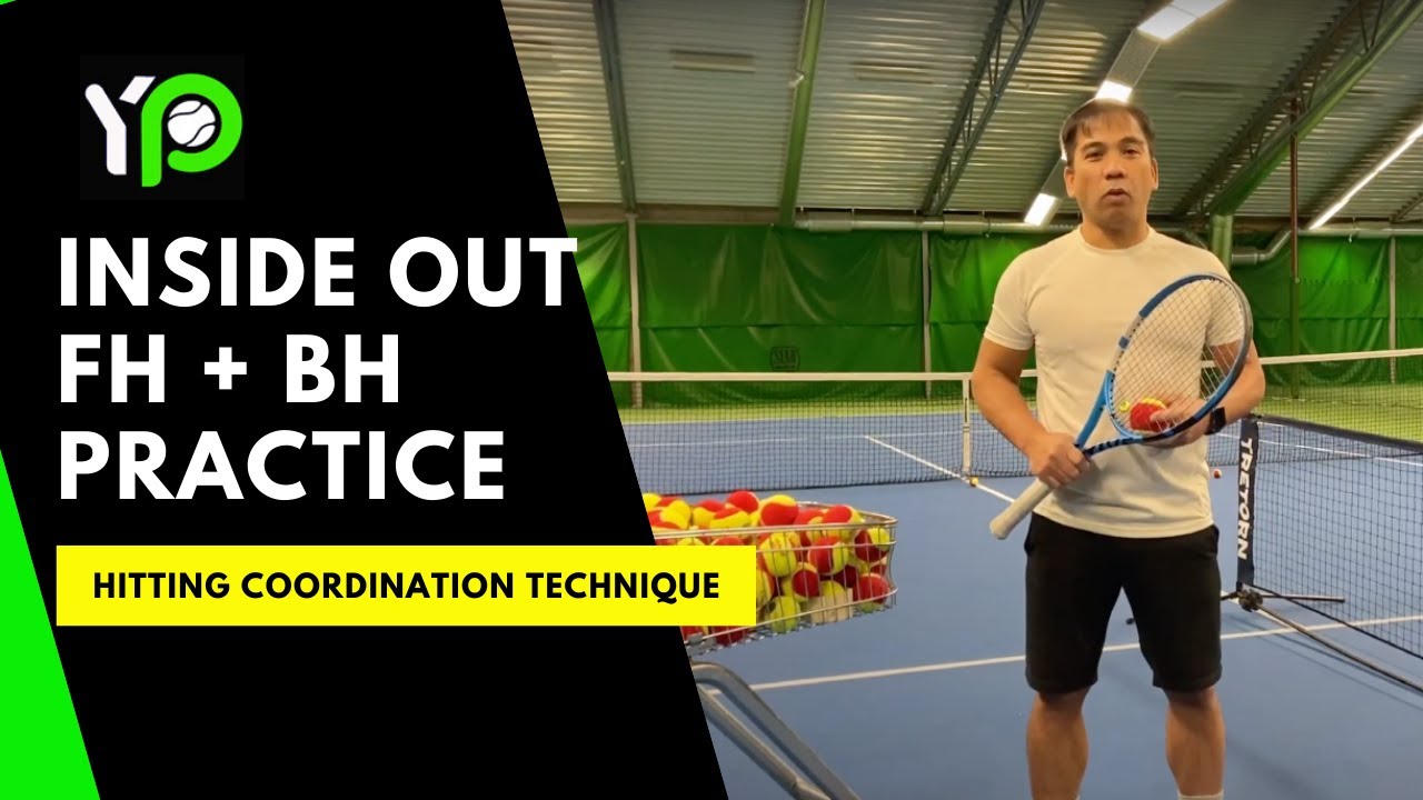 Tennis Inside Out Forehand + Backhand for Kids Ages 5-10 | Tennis Lesson with Coach Aik