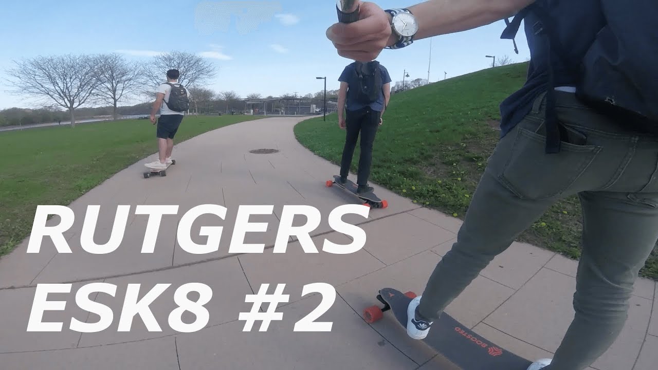 RUTGERS ESK8 #2 - Last Ride of the Semester