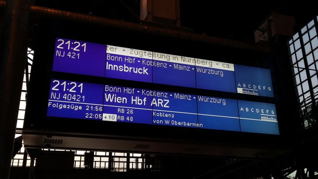 Bahnsteigansagen (Blechelse) Köln Hbf Teil 3 [2020]