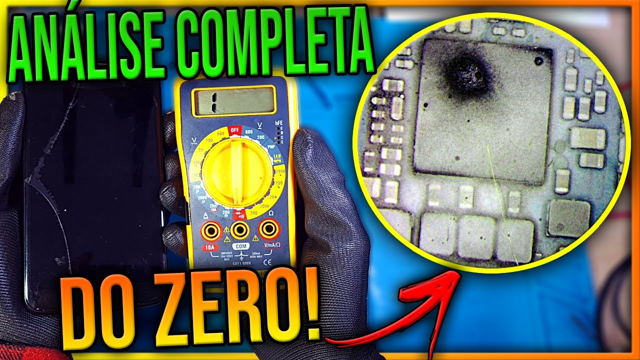 Celular Chegou Desligado Como Fazer Uma Analise Completa! (E Encontrar o Defeito)