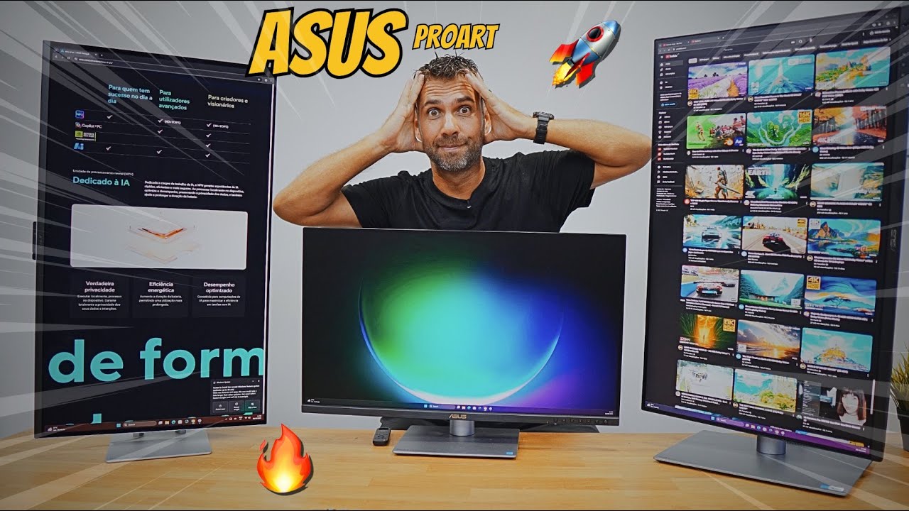 5K, 6K i 4K QD OLED 240 Hz 😱 Przetestowałem JE WSZYSTKIE 🚀 Monitory Asus ProArt Display 🔥🤯