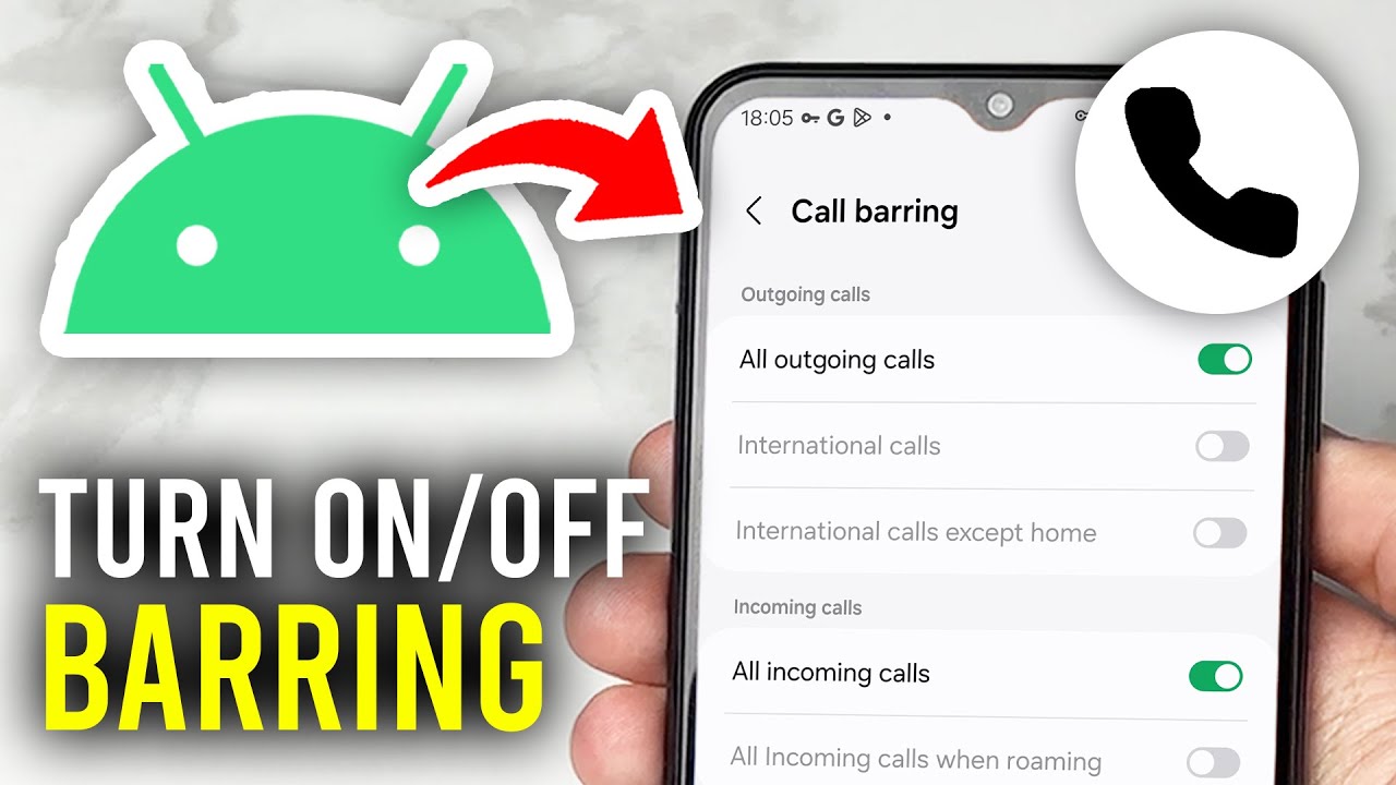 How To Turn On & Off Call Barring On Android - Full Guide