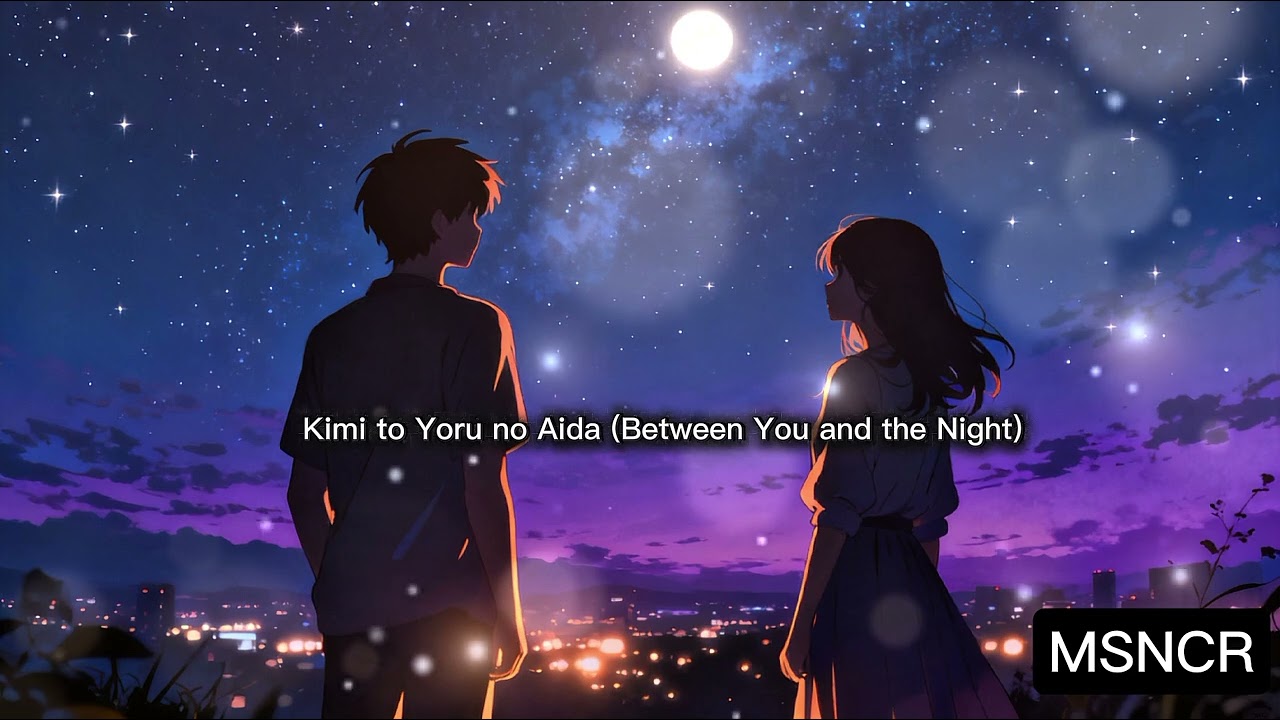Kimi to Yoru no Aida (Between You and the Night) Emotional Anime Night Song | Soft Romantic Vibes