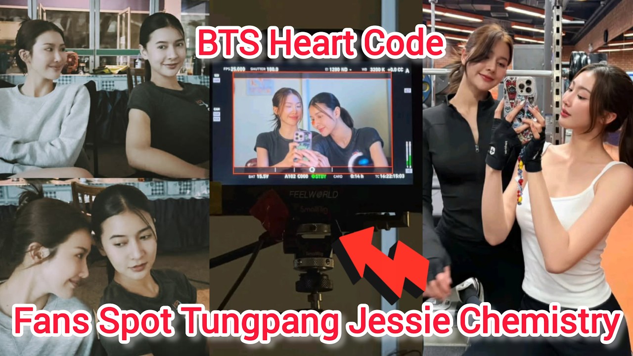 What Really Happened Off Camera on Heart Code? Tungpang and Jessie’s Hidden Moments Revealed😱