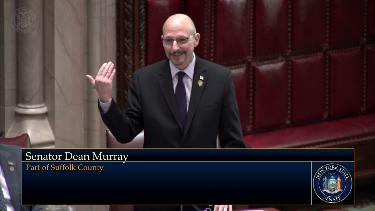 NYS Senator Dean Murray Speaks About S9155 On The Senate Floor About Cannabis Dispensary Locations