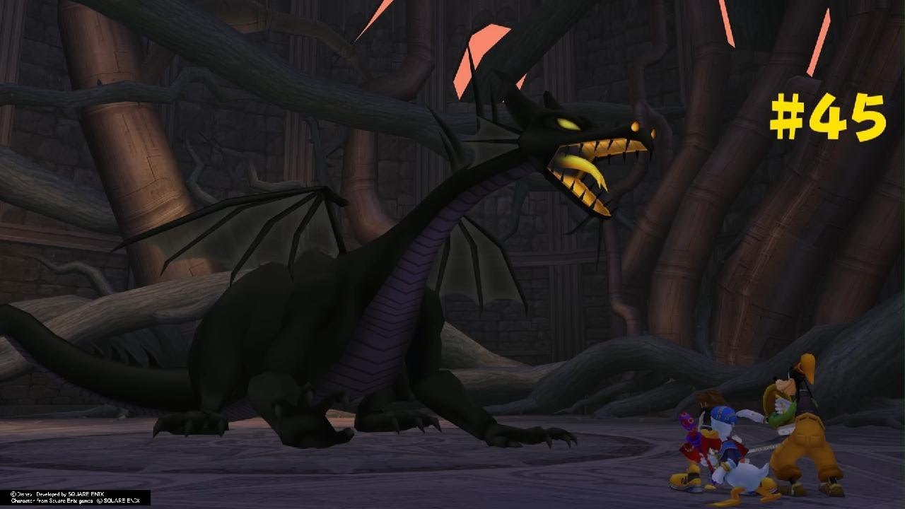 #45 Der Drache wird erledigt genauso wie Riku   KINGDOM HEARTS Final Mix PlayStation 4