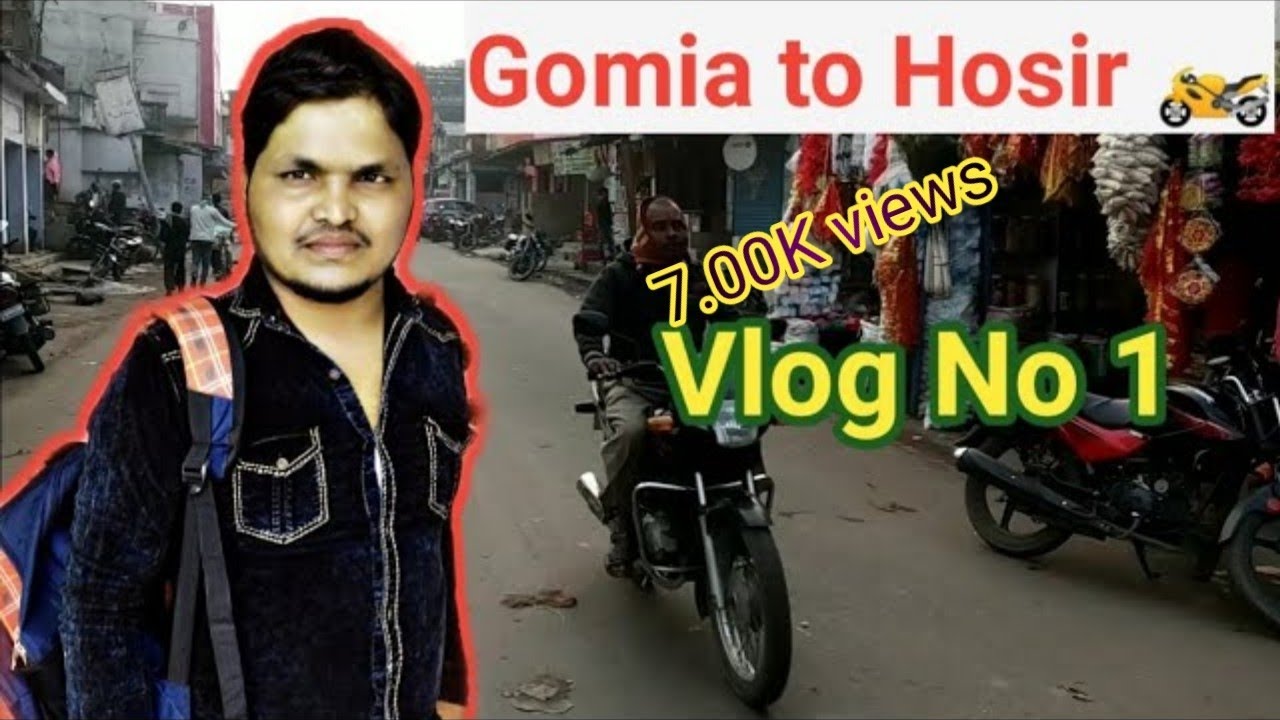 My first Vlog। Gomia to Hosir | Gomia vlog | Hosir Vlog | Saram video |#Gomia #myfirstvlog #seo