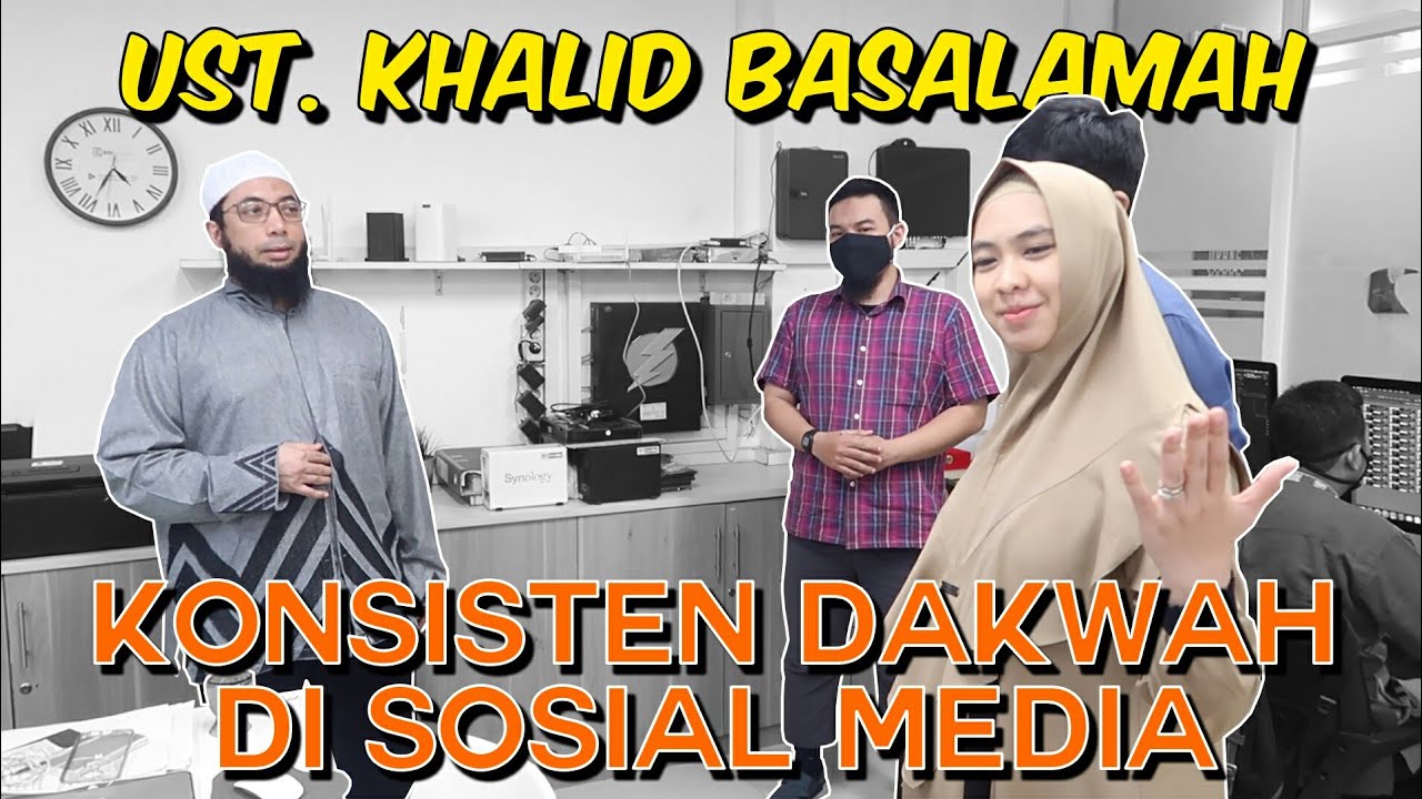 Keliling Studio & Kantor Ustadz Khalid Basalamah