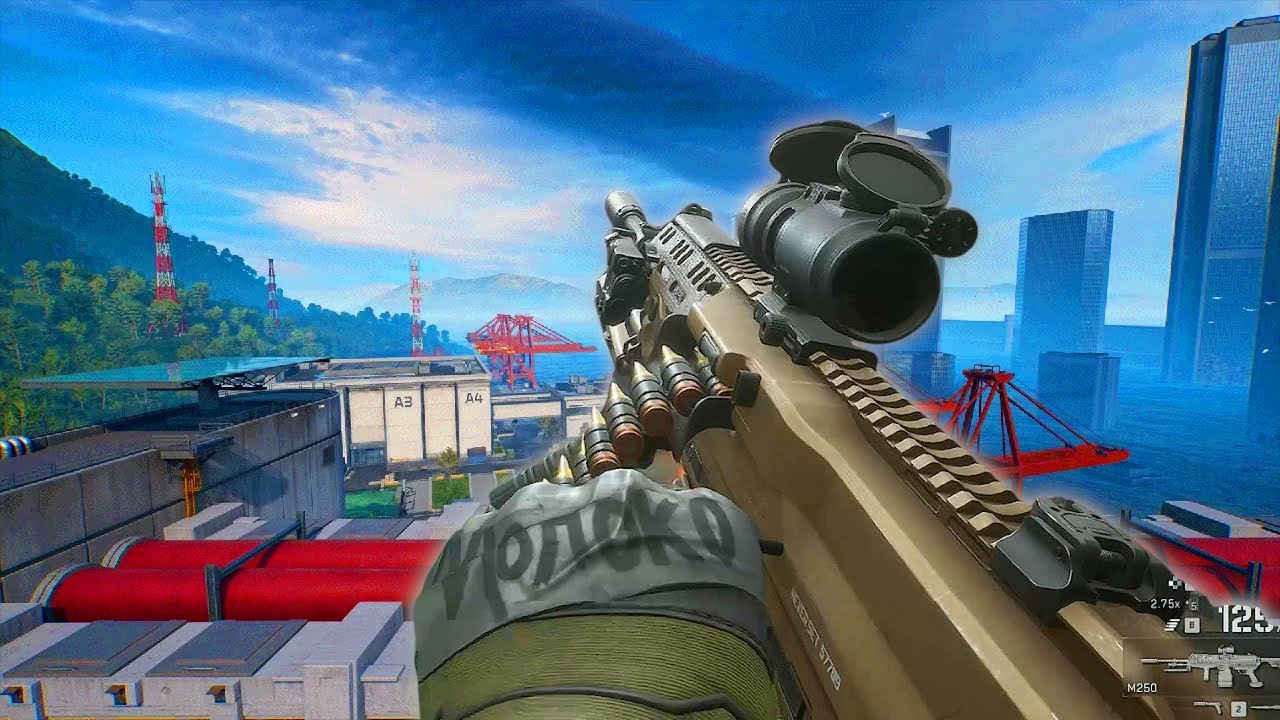 100% Max Upgraded M250 Is Overpowered in Delta Force