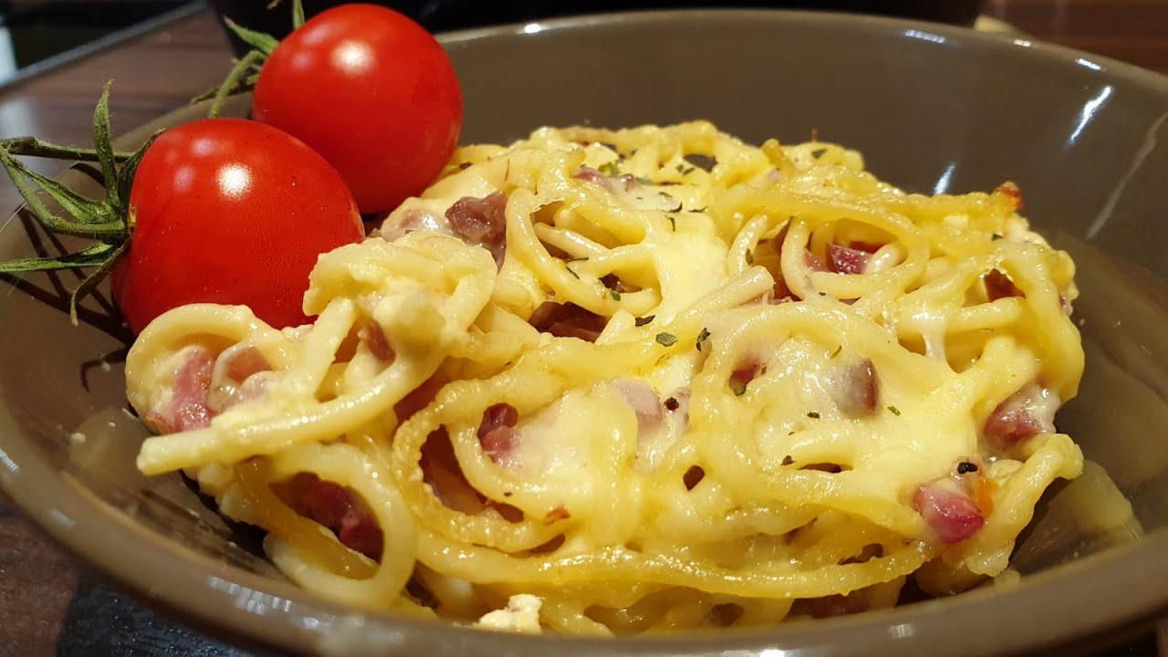 Spaghetti Carbonara Auflauf  Thermomix® TM5/TM6