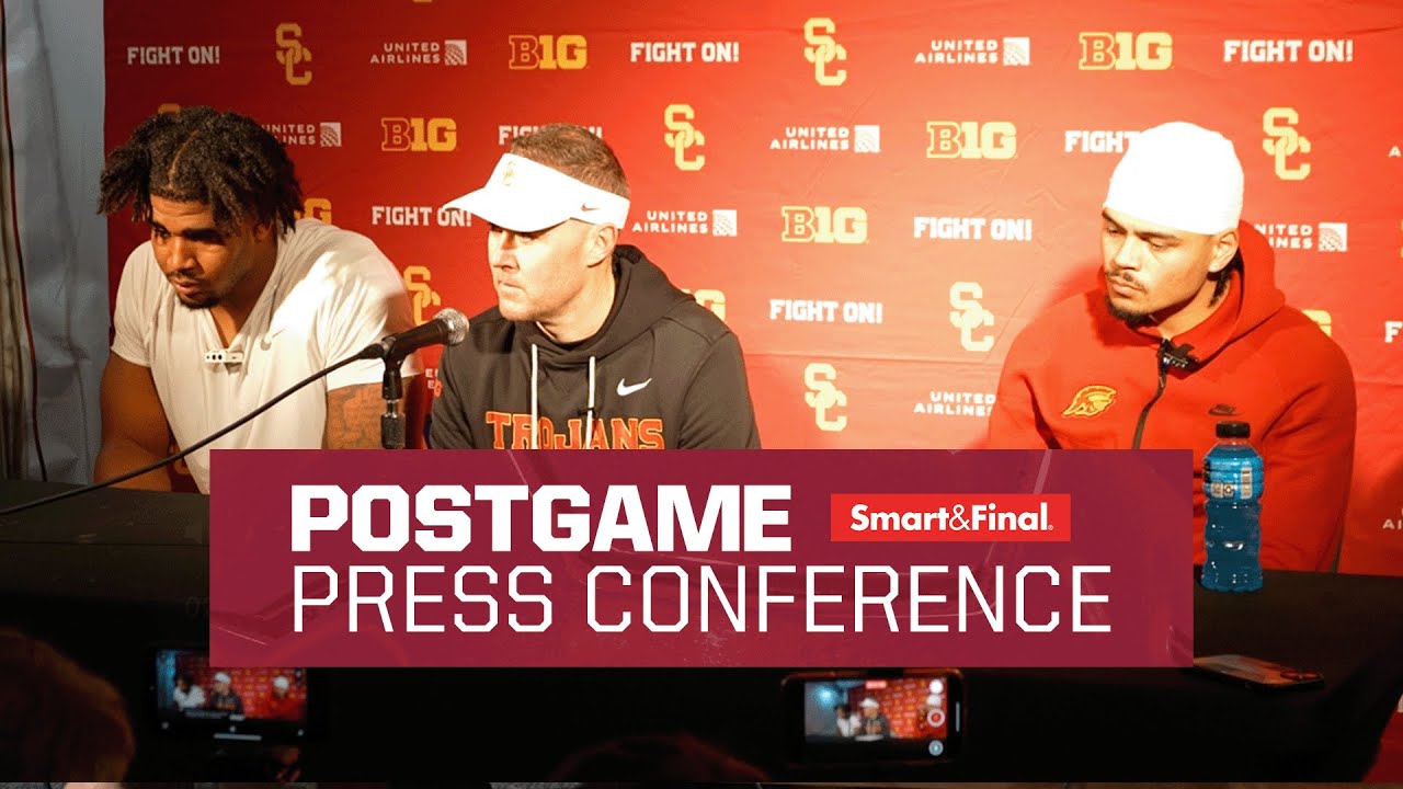 USC Football vs. Oregon Post Game Press Conference