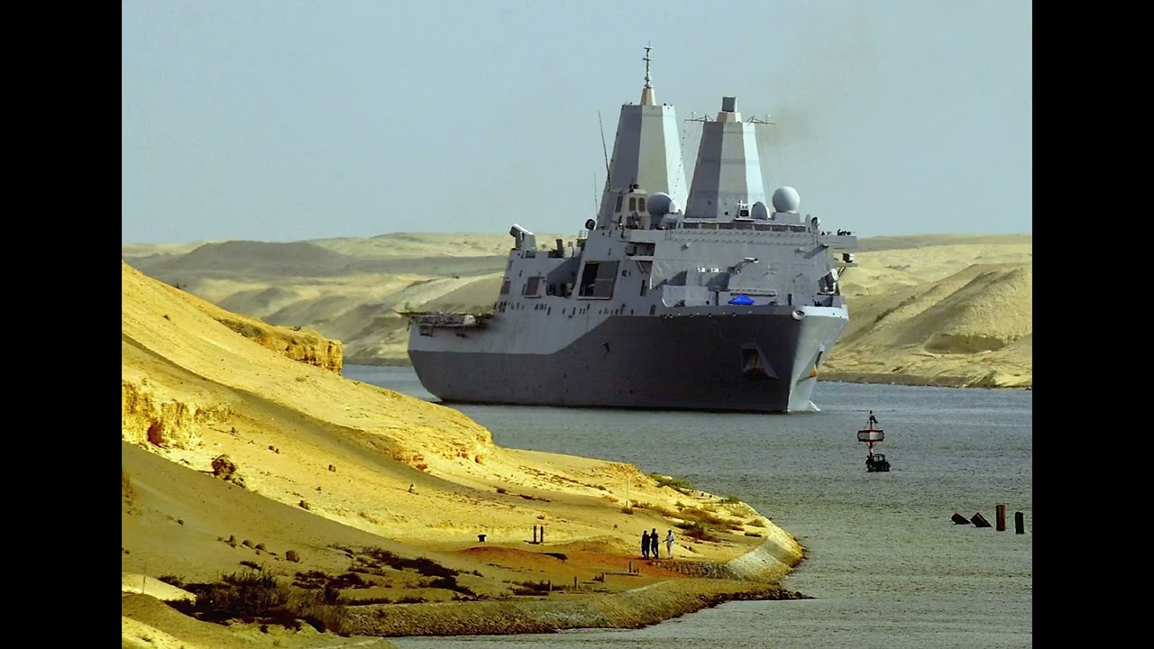 World History-USS San Antonio (LPD 17) - Navigating the Waters, September 2008 #shorts #trending