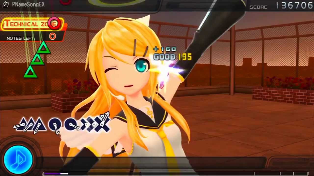 【12★】【EX Ver.】 Kagamine Let's Say the P Names! ENGLISH Project Diva F Edit PV+Notes