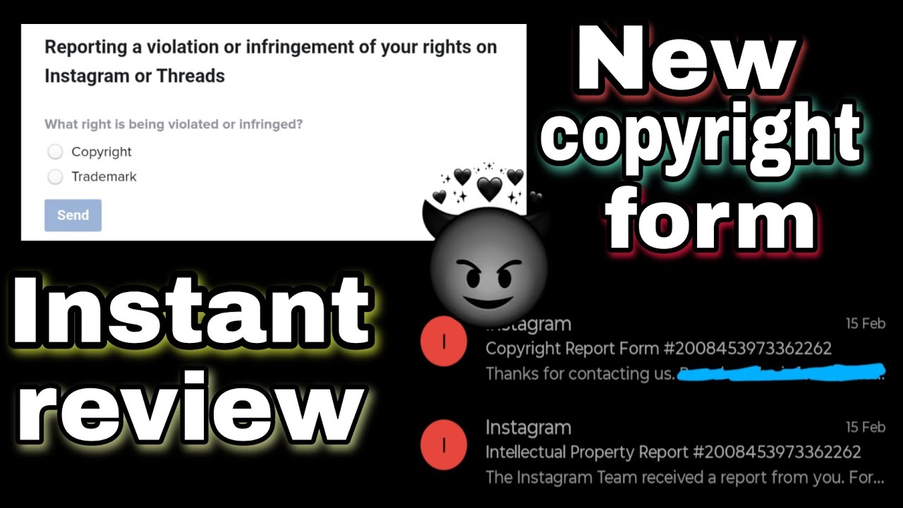 Instagram Copyright Ban Method 😱 | 100% Working Fast Review