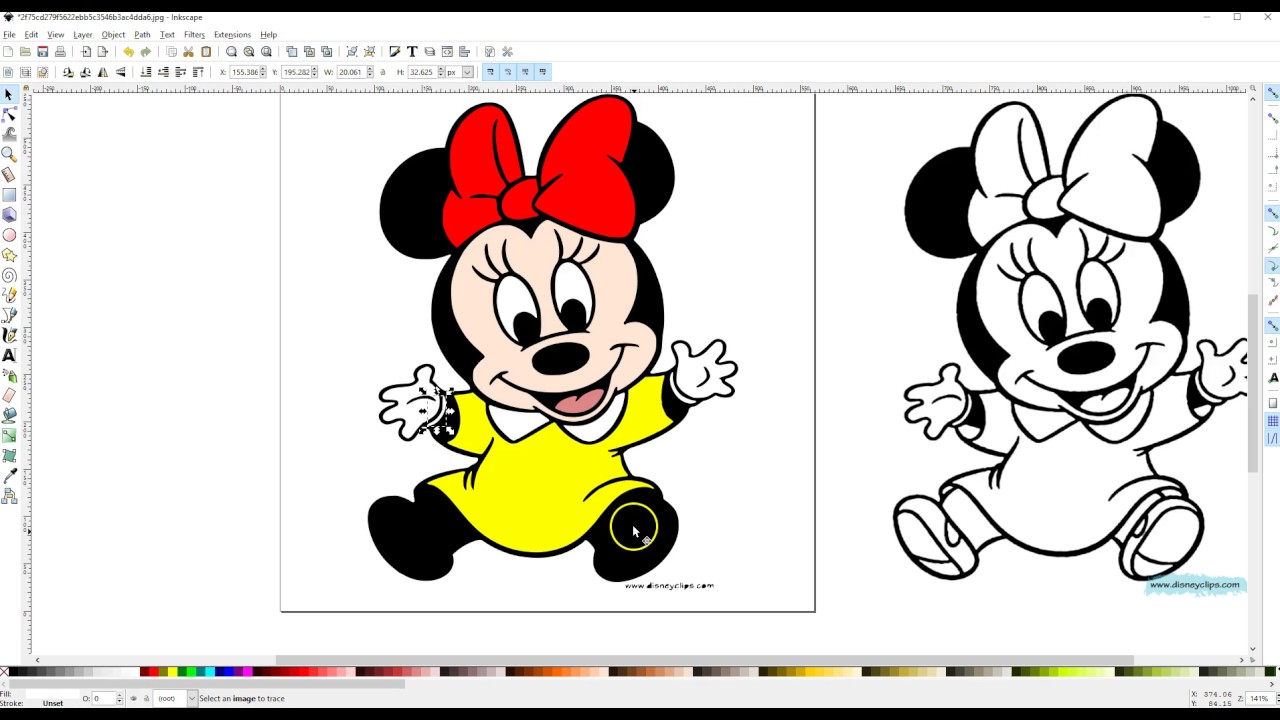 4   Creating SVG files in Inkscape using simple images