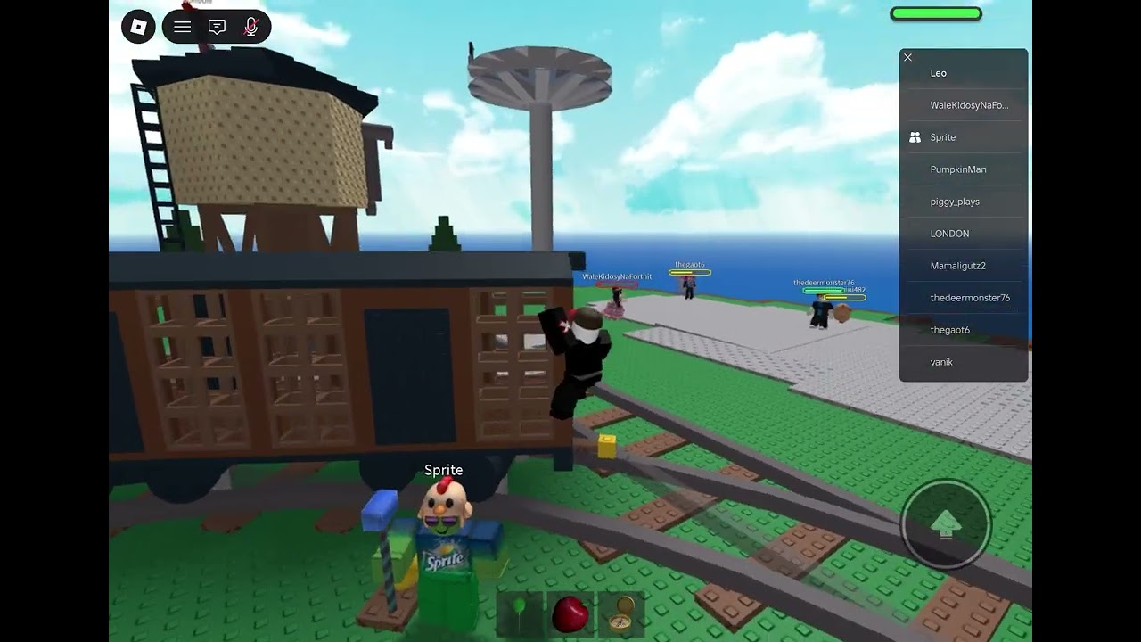 Me playing survival disaster with my friend
