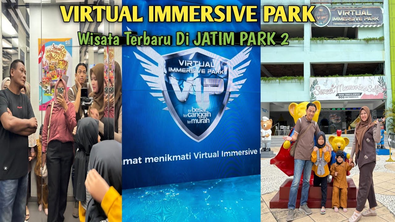 Wahana terbaru jatim park 2 | VIRTUAL IMMERSIVE PARK | tempat wisata terbaru di jatim park 2 