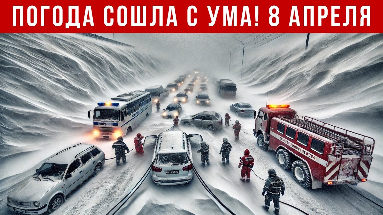 Новости Сегодня 08.04.2026 - Катаклизмы сегодня, ЧП, События дня | Россия США Китай Европа Индия