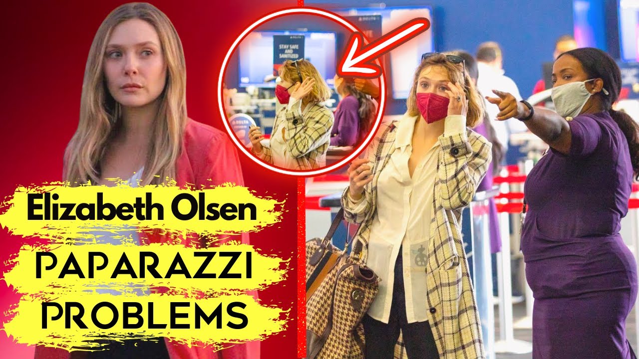 Elizabeth Olsen Dissing The Paparazzi & Ignoring Them | Multiverse of Madness